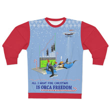 Load image into Gallery viewer, Air-Orcas - Ugly Christmas Sweater
