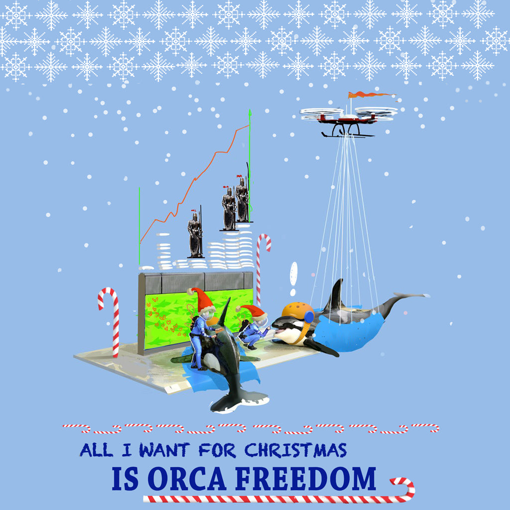 orca christmas sweater